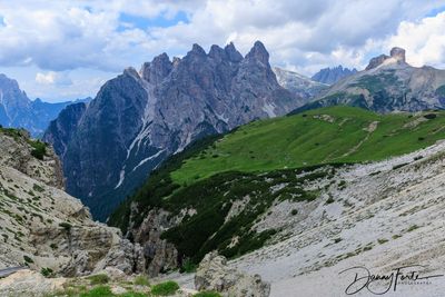 View from Tre Cime