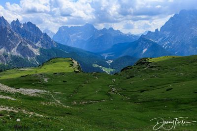 View from Tre Cime