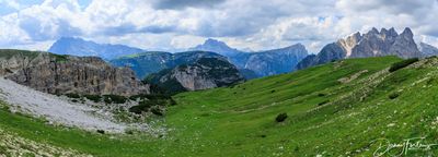 View from Tre Cime