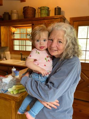 Charli and grandma Susan -