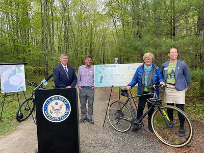 Eastern Trail extended -with more Fed Funds thanks to Chellie Pingree