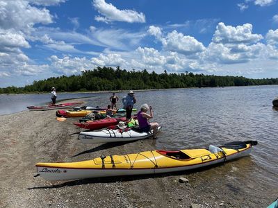 4th of July kayaking Graham Lake