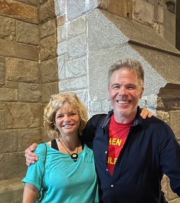 Spontaneous back door rendezvous with Josh Ritter