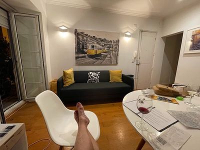 Feet up after 2 full days of exploring (10+ miles a day) Lisbon, Sintra & Cascais