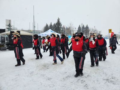 Calgary step dancers
