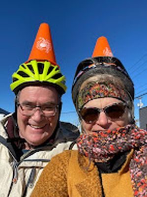 Cranksgiving ride with Marc
