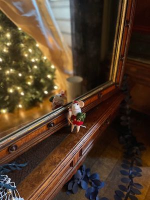 one creature stirring at the Victorian Mansion