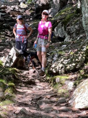 Hiking Beech Mountain with Nancy C