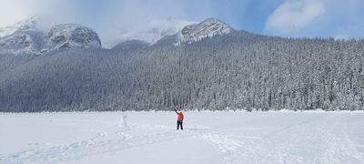 On Lake Louise
