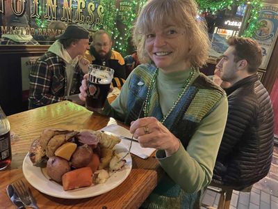 St. Patricks feast at Ruski's