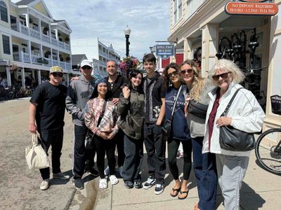 Mackinac Island with Klovski cousins