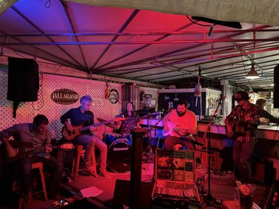 Eric Bettencourt and friends at Portland Lobster Company
