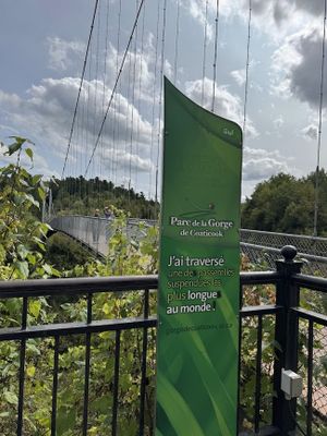 Parc de la Gorge ~ Our first stop on our Eastern Townships Montreal-Late Summer 4 night Adventure