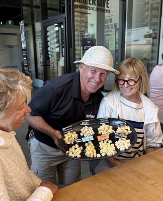 Samples with a smile - Thanks Mario