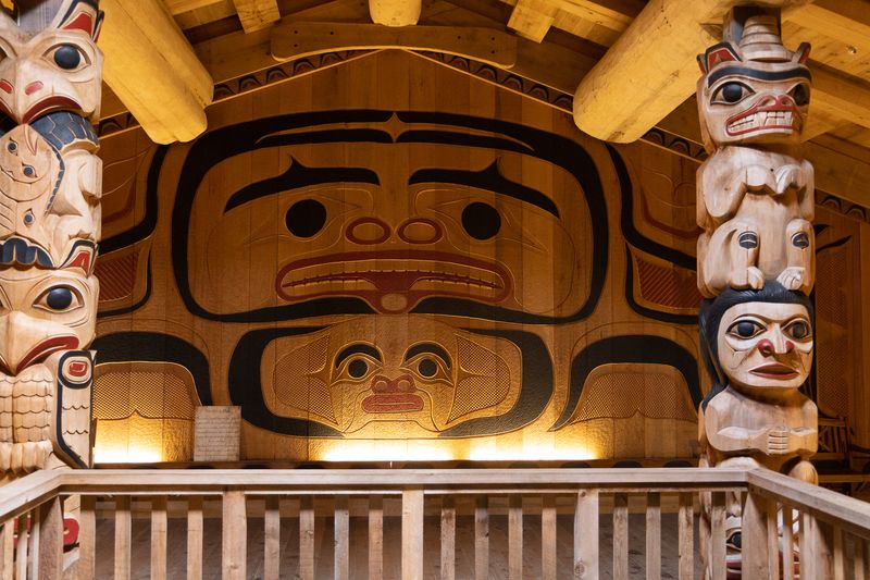Ketchikan - Tlingit Lodge Interior