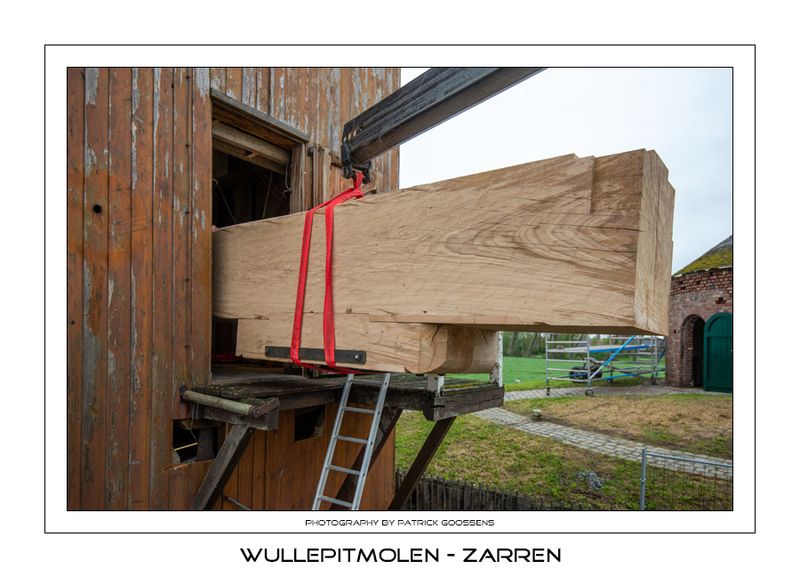 153 nieuwe steenbalk gaat erin