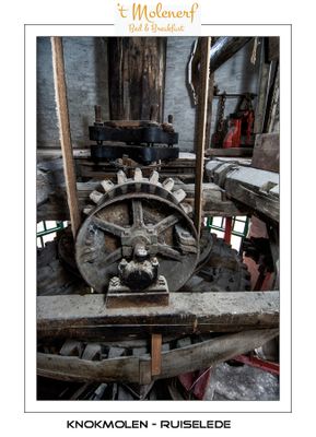 The drivegear with belt for the sack hoist system