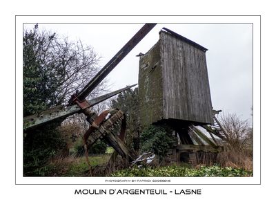 Focus op moulin d'argenteuil in Lasne