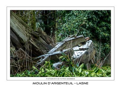 Focus op moulin d'argenteuil in Lasne