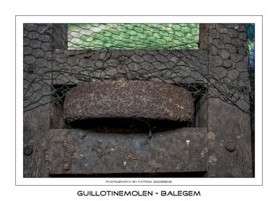 Focus op de Guillotinemolen in Balegem