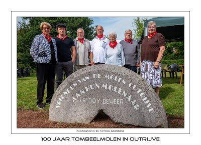 Focus op de Tombeelmolen in Outrijve