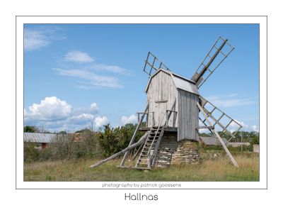 Staakmolen in Hallns