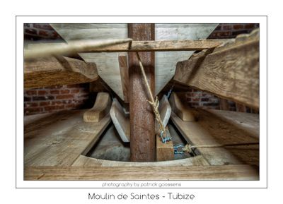 Focus op de restauratie van de molen van Saintes( Tubize)