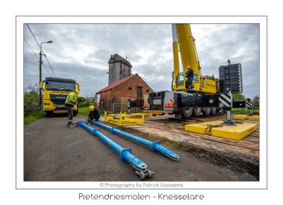 103 Het monteren van de spreiders