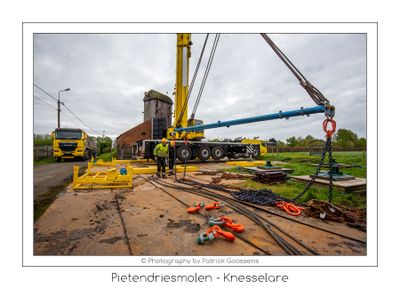 104 Spreiders met hijskettingen