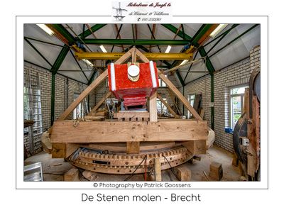 Focus op de restauratie van de stenen molen in Brecht
