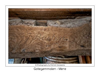 Portret van de Gotegemmolen in Mere