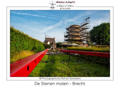 Focus op de restauratie van de stenen molen in Brecht