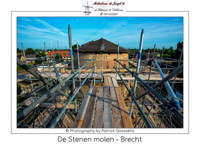 Focus op de restauratie van de stenen molen in Brecht