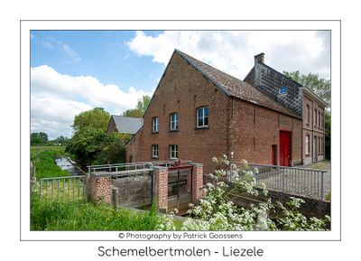 Portret van de Schemelbertmolen in Liezele