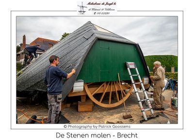 Focus op de restauratie van de stenen molen in Brecht