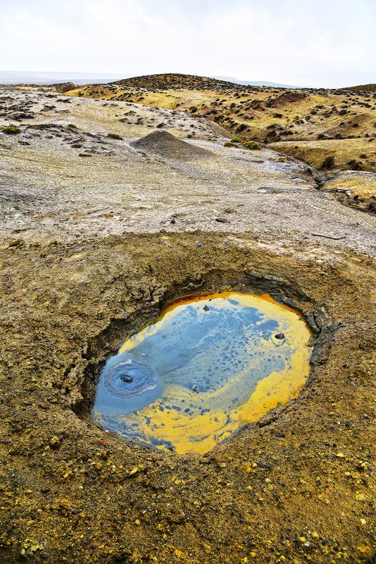 Oil Volcano