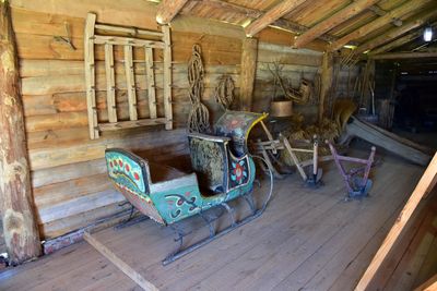 Display in Museum of Wooden Crafts