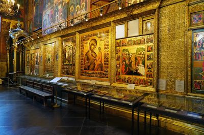 Inside Dormition Cathedral