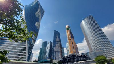 Moscow Business Centre Destroyed by Western Drones
