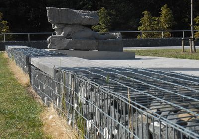 Aan het mijndepot Waterschei