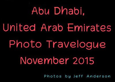 Abu Dhabi, United Arab Emirates (November 2015)