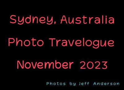 Sydney, Australia (November 2023)