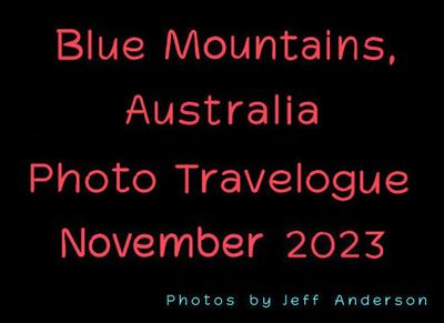 Blue Mountains, Australia (November 2023)