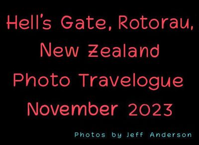 Rotorau - Hell's Gate, New Zealand (November 2023)