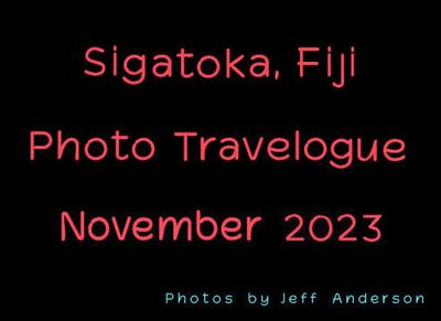 Sigatoka, Fiji cover page.