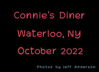 Connie's Diner cover page.