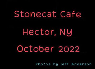 Stonecat Cafe cover page.