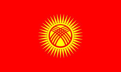Flag of Kyrgyzstan