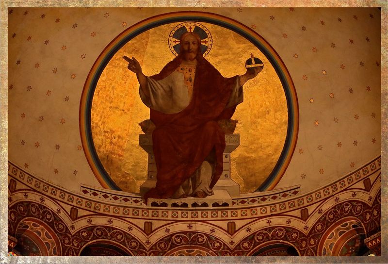 Christ d'Inspiration Byzantine.