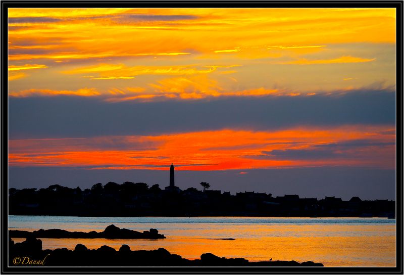 Couchant sur l'Ile de Batz